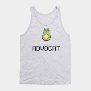 Avocado Cat Tank Top